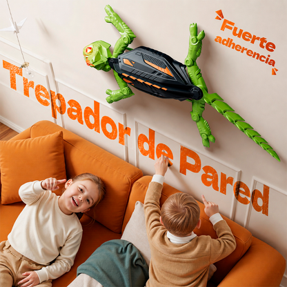 Juguete Lagartija Trepa Paredes con Control Remoto