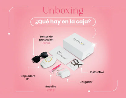 Depiladora Permanente IPL clásica