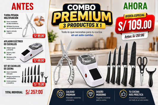 COMBRO PREMIUM COCINA 🔥